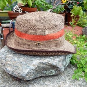 Theodora & Callum Hat All Seeing Eye Brown Rust